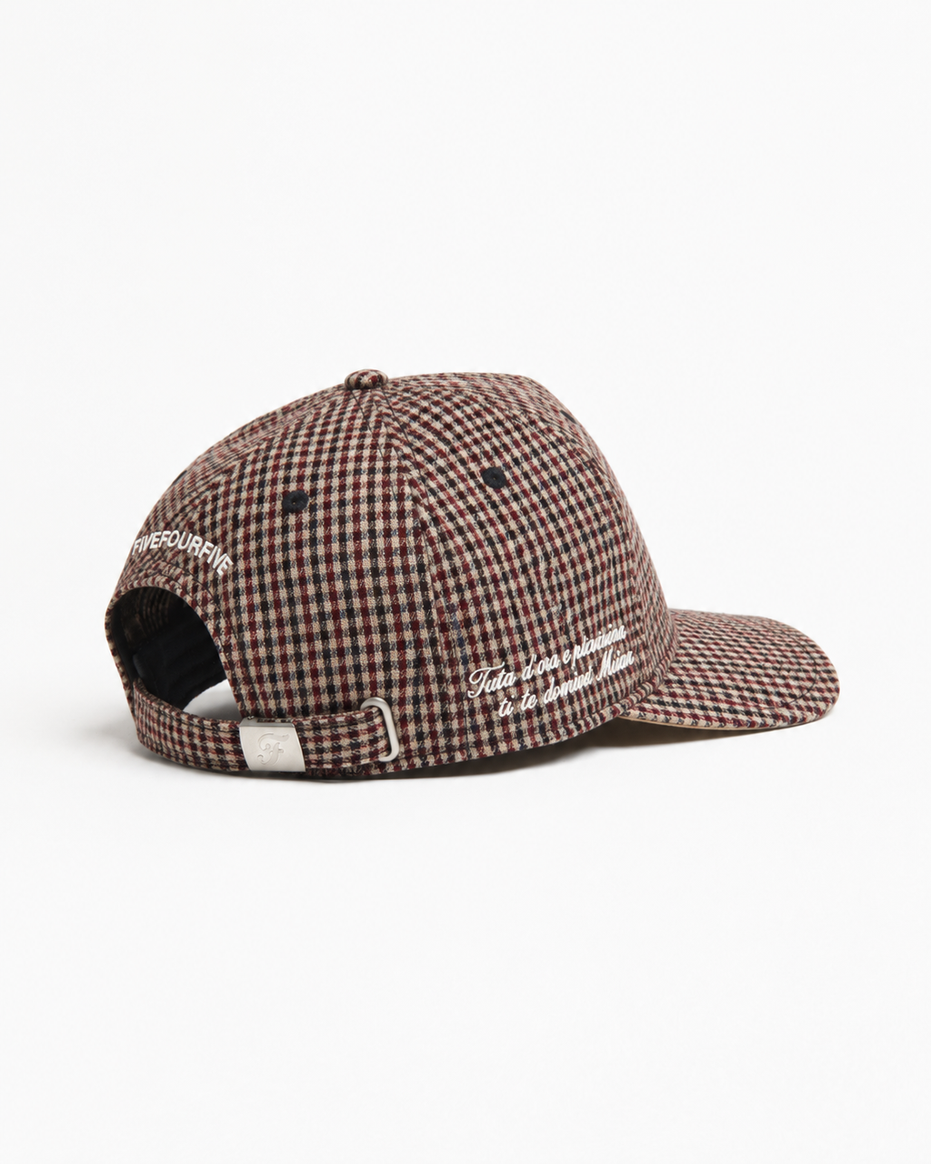 545 Tartan Wool Cap